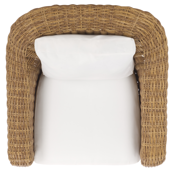 Cpt2109a Melbourne Wicker Patio Chair In White 11