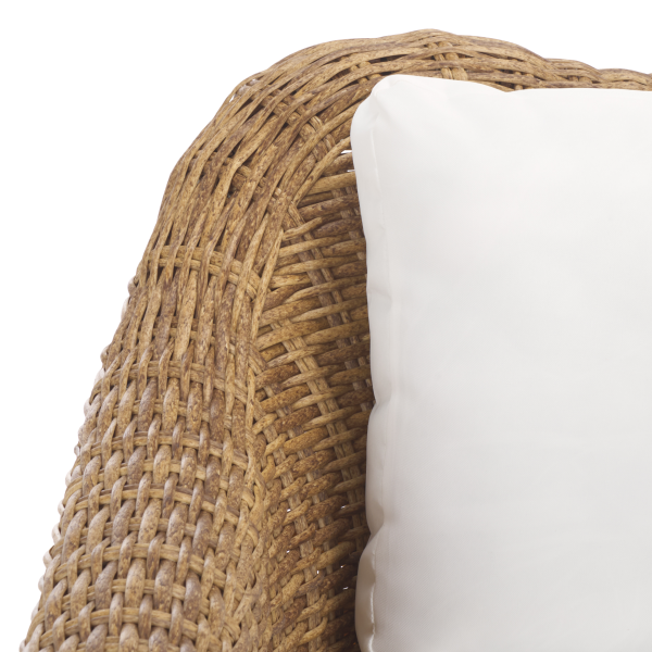Cpt2109a Melbourne Wicker Patio Chair In White 12