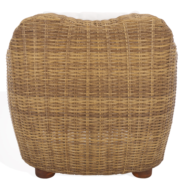 Cpt2109a Melbourne Wicker Patio Chair In White 3