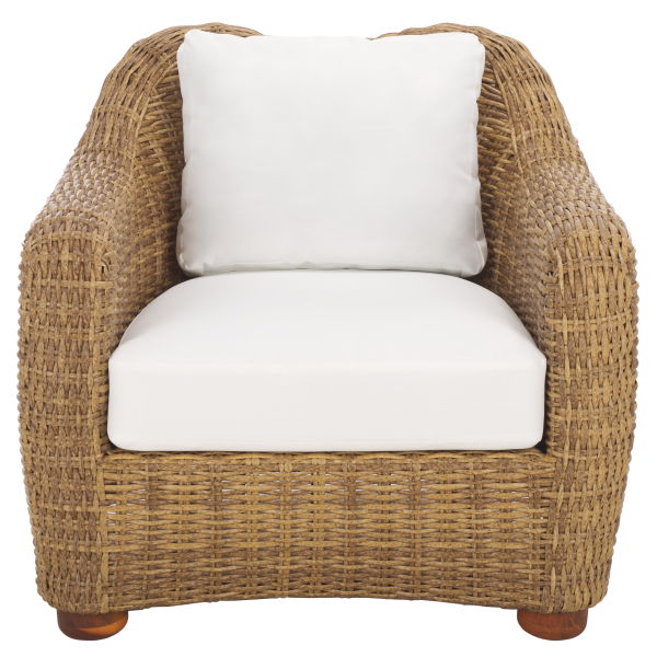 Cpt2109a Melbourne Wicker Patio Chair In White 6