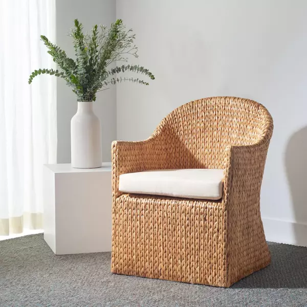 CWK2000A Solomon Water Hyacinth Dining Chair