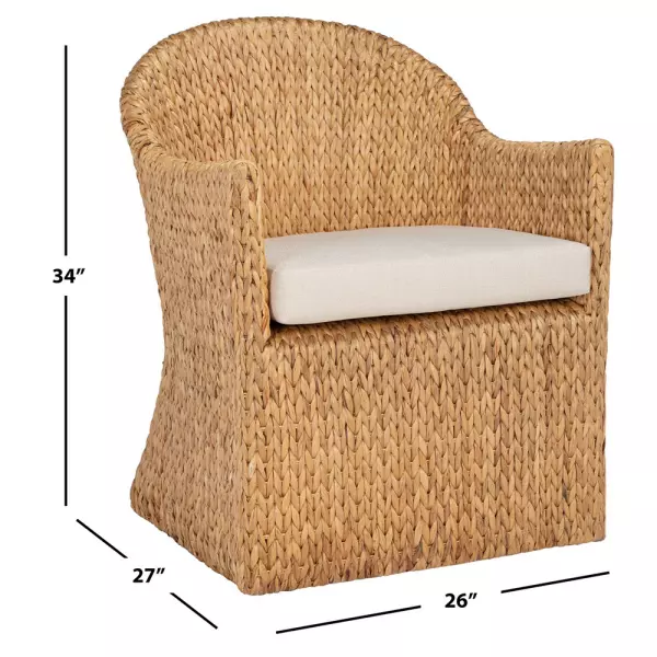 Cwk2000a Solomon Water Hyacinth Dining Chair 10