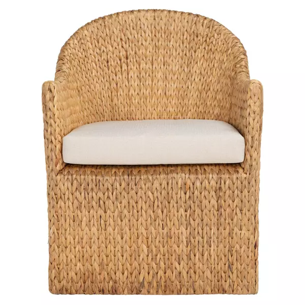Cwk2000a Solomon Water Hyacinth Dining Chair 3