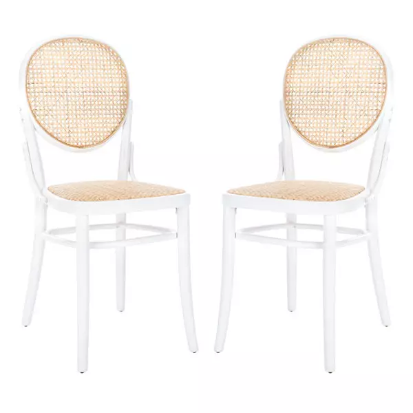 DCH9504A-SET2 Sonia Cane Dining Chair (Set of 2)