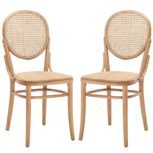 DCH9504C-SET2 Sonia Cane Dining Chair (Set of 2)