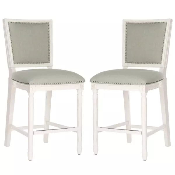 FOX6271A-SET2 Buchanan Rectangle Counter Stool (Set of 2)