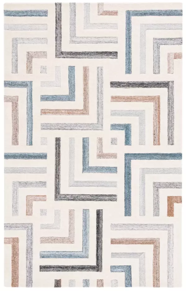 Fifth Avenue FTV601A  Natural & Ivory Modern Rug