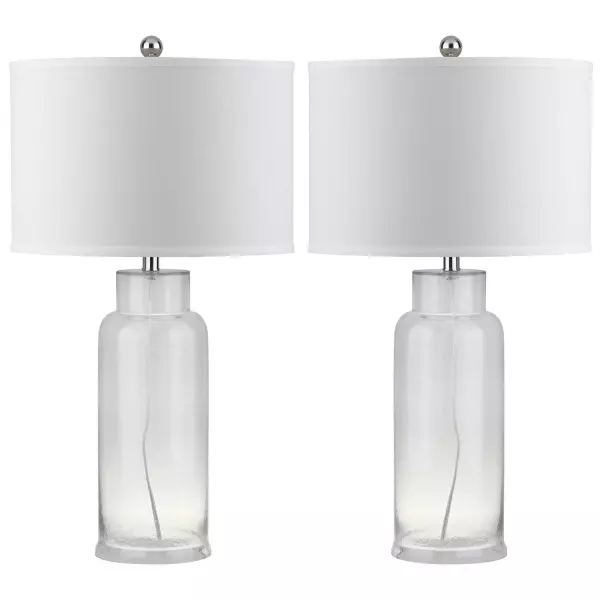 LIT4157B-SET2 Bottle 29-Inch H Glass Table Lamp