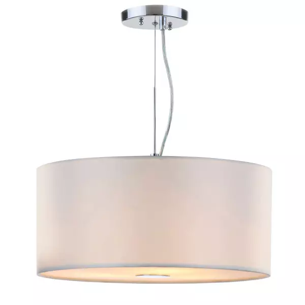 LIT4432A Molly 3 Light Chrome 16-Inch Dia Adjustable Pendant
