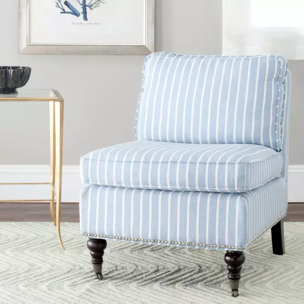 MCR4584G Randy Slipper Chair Blue