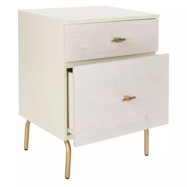 Nst5002e Genevieve 2 Drawer Nightstand 13