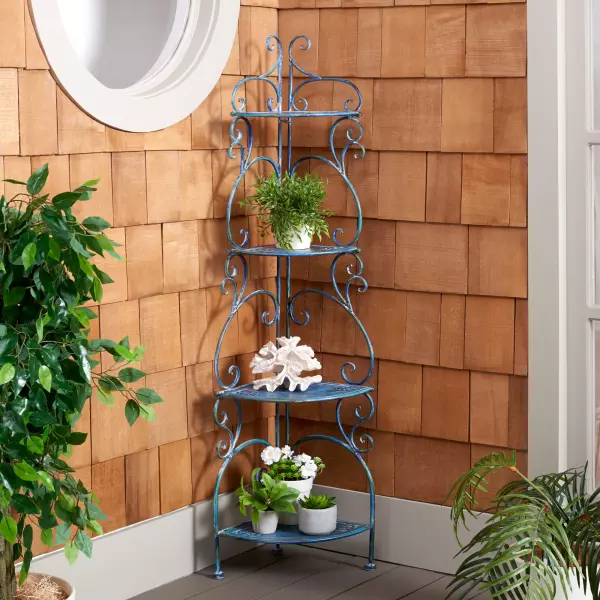 PAT5034C Turuca 4 Tier Corner Shelf Unit