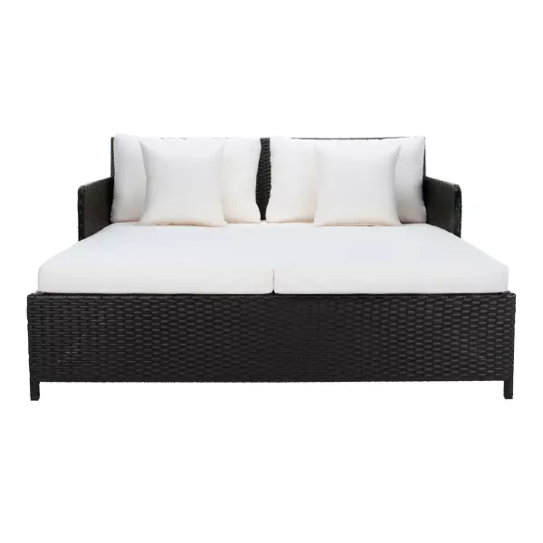 Pat7500a Cadeo Daybed Black Beige Cushion 1