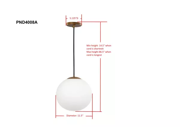 Pnd4008a Dimensions