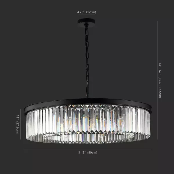 Safavieh Ctl1002a Jennaya Crystal Chandelier 1
