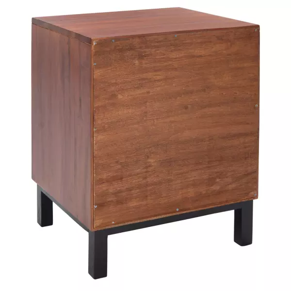 Safavieh Nst4006a Erica 2 Drawer Nightstand Natural Black 12