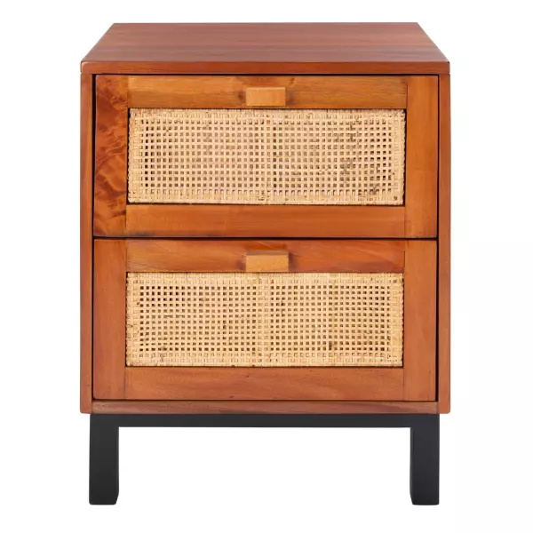 NST4006A Erica 2 Drawer Nightstand