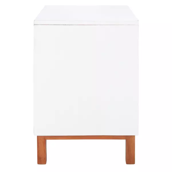 Safavieh Nst4006b Erica 2 Drawer Nightstand White Natural 13