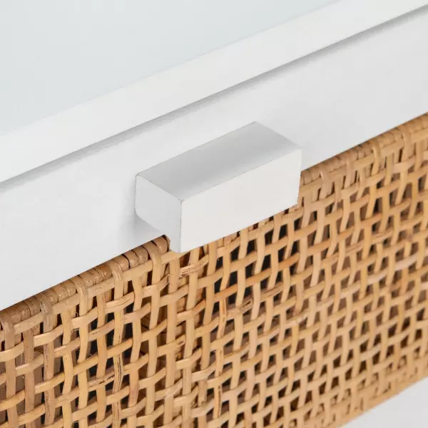 Safavieh Nst4006b Erica 2 Drawer Nightstand White Natural 3