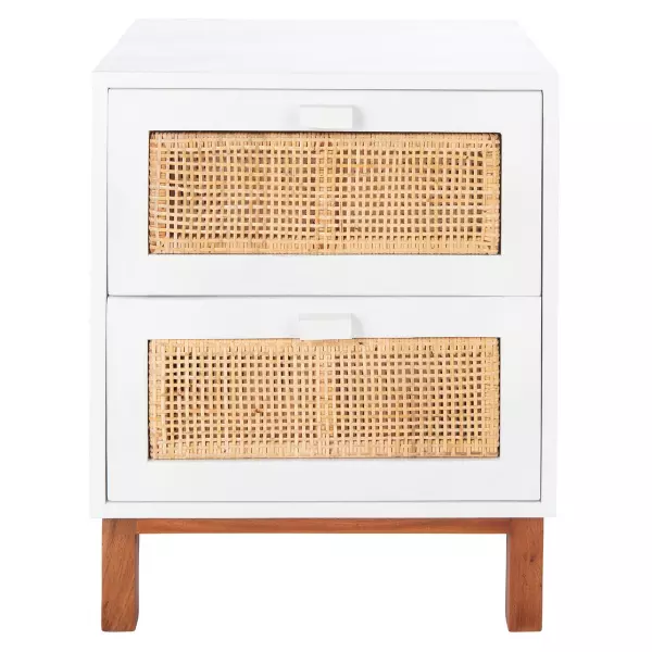 NST4006B Erica 2 Drawer Nightstand