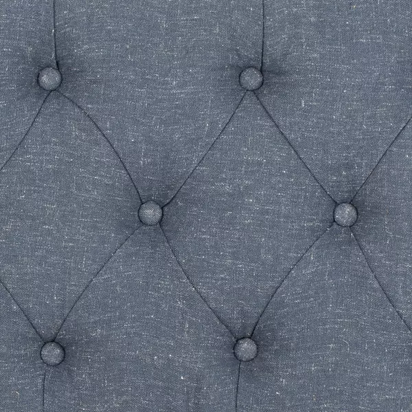 Safavieh Ott6400b Liam Tufted Cocktail Ottoman Navy Dark Oak 10