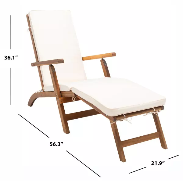 Safavieh Pat7015c Palmdale Lounge Chair Natural Beige 4
