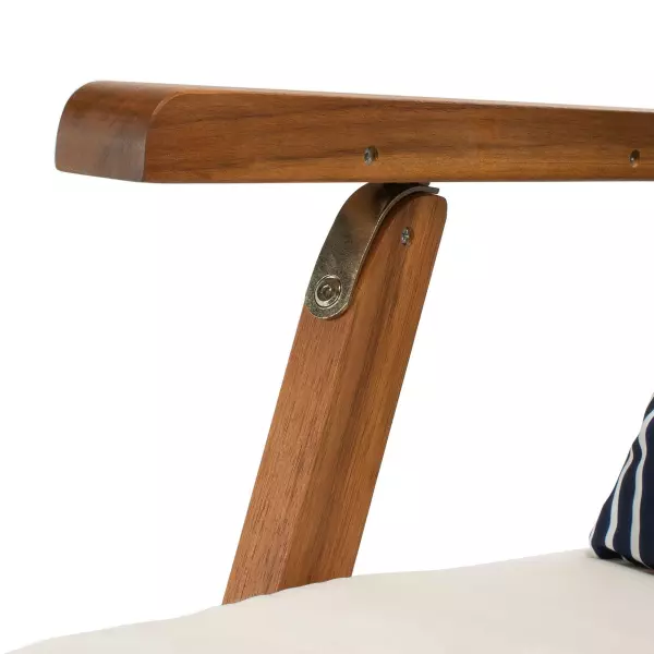 Safavieh Pat7015e Palmdale Lounge Chair Natural Beige Navy White 3