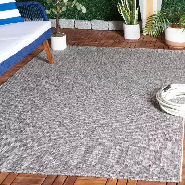 SAW420F-28 Sisal All-Weather SAW420F  Gray & Gray Indoor / Outdoor Rug