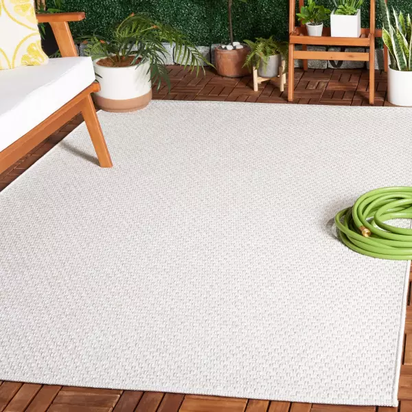 SAW460A-28 Sisal All-Weather SAW460A  Natural & Ivory Indoor / Outdoor Rug