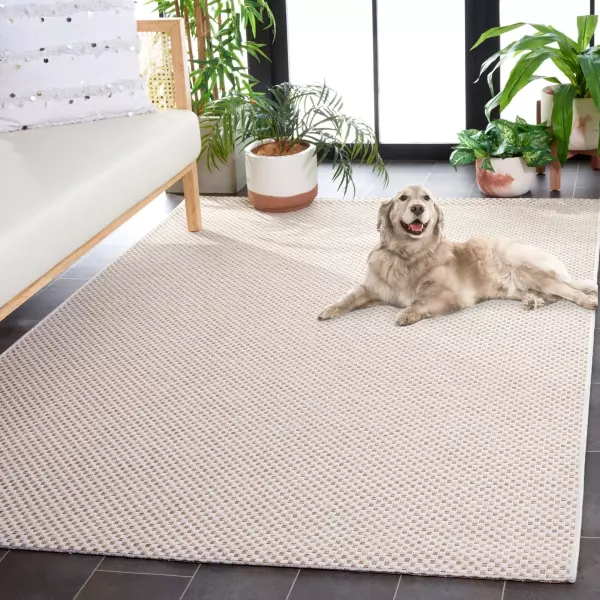 SAW640B-28 Sisal All-Weather SAW640B  Natural & Ivory Indoor / Outdoor Rug