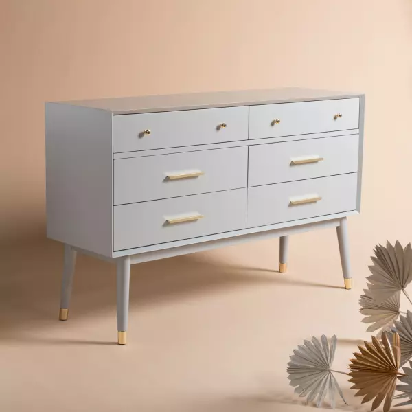 SFV2100E Madden Retro Dresser Grey