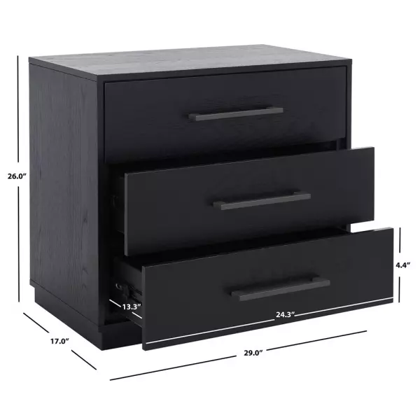 Sfv2119c Mallory 3 Drawer Nightstand 7