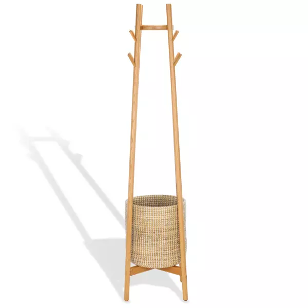 SFV4202A Abellina Coat Rack With Storage Basket