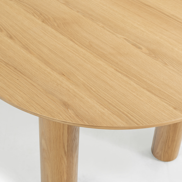 Sfv4210b 2bx Sofiette Wood Oval Dining Table In Natural 10