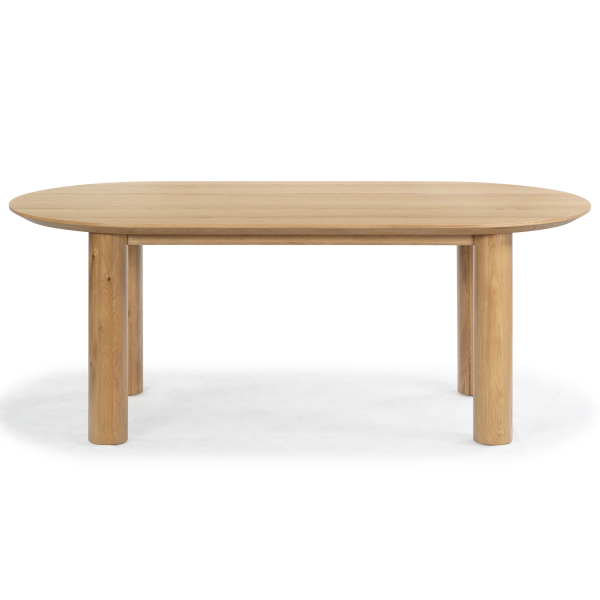 Sfv4210b 2bx Sofiette Wood Oval Dining Table In Natural 3