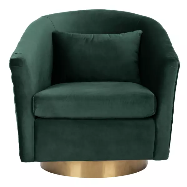 SFV4702B Clara Quilted Swivel Tub Chair