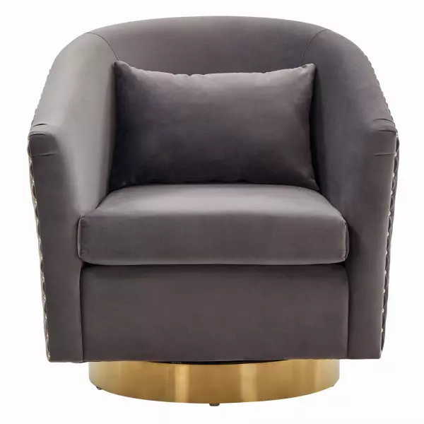 SFV4702J Clara Quilted Swivel Tub Chair
