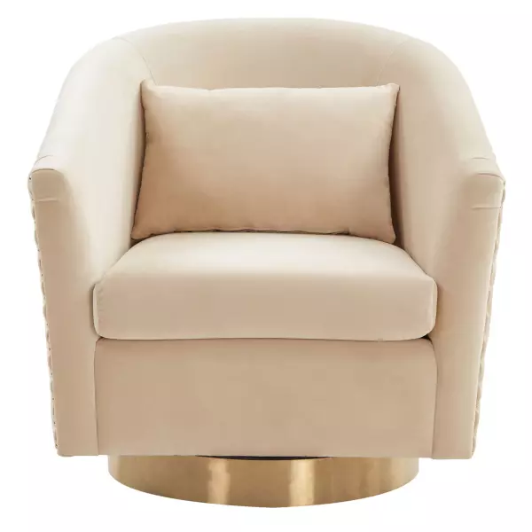 SFV4702L Clara Quilted Swivel Tub Chair