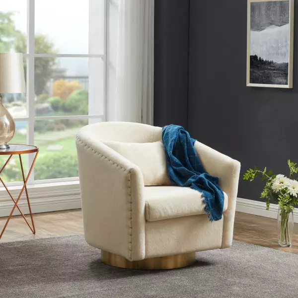 SFV4702M Clara Couture Swivel Tub Chair