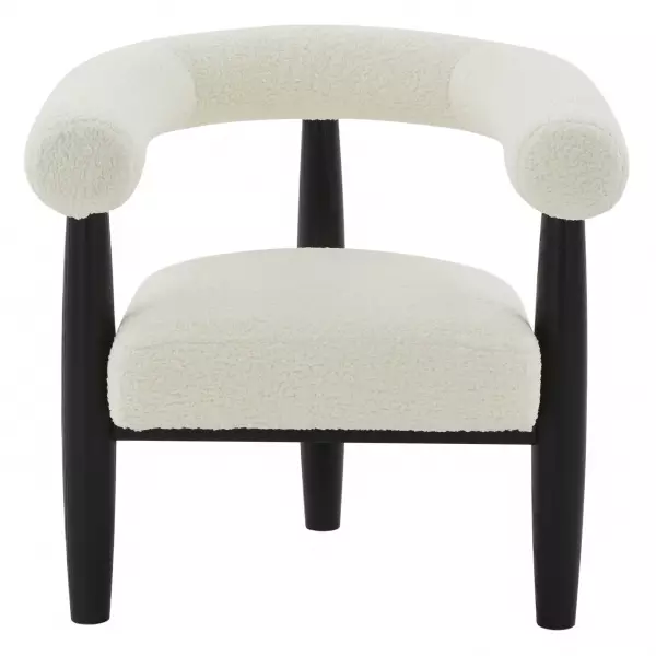 SFV5038B Jackie Curved Back Accent Chair