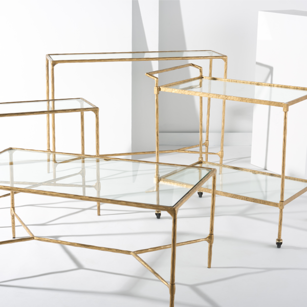 Sfv9543a Isabellina Metal And Glass Console Table In Gold 4