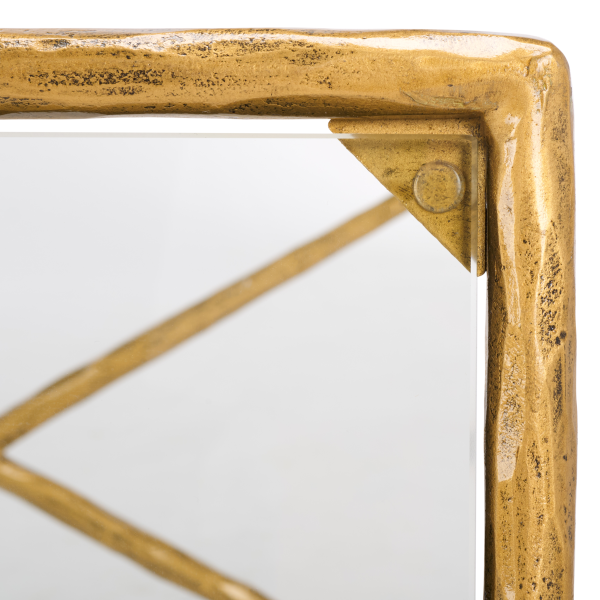 Sfv9543a Isabellina Metal And Glass Console Table In Gold 9