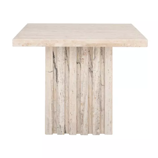 SFV9701A-2BX Olivia Tall Square Marble Accent Table