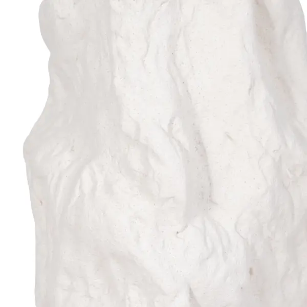 20548 02 17 Jagged Textured Vase In White By Sagebrook Home 5