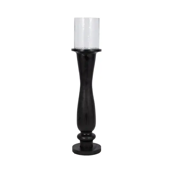 20562 02 27 Traditional Hurricane On Pedestal In Black By Sagebrook Home 3