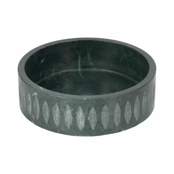 Ev19400 12 Rosalie Green Marble Bowl In Green By Elevarre 3