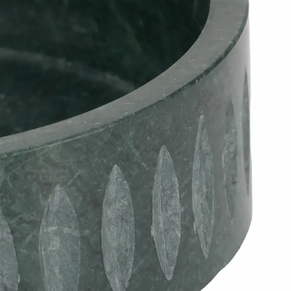 Ev19400 12 Rosalie Green Marble Bowl In Green By Elevarre 4