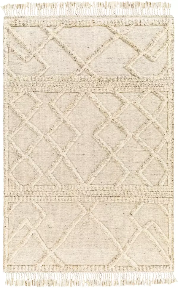 CDZ2303-23 Cadiz CDZ-2303 Natural & Ivory Hand Made Rug