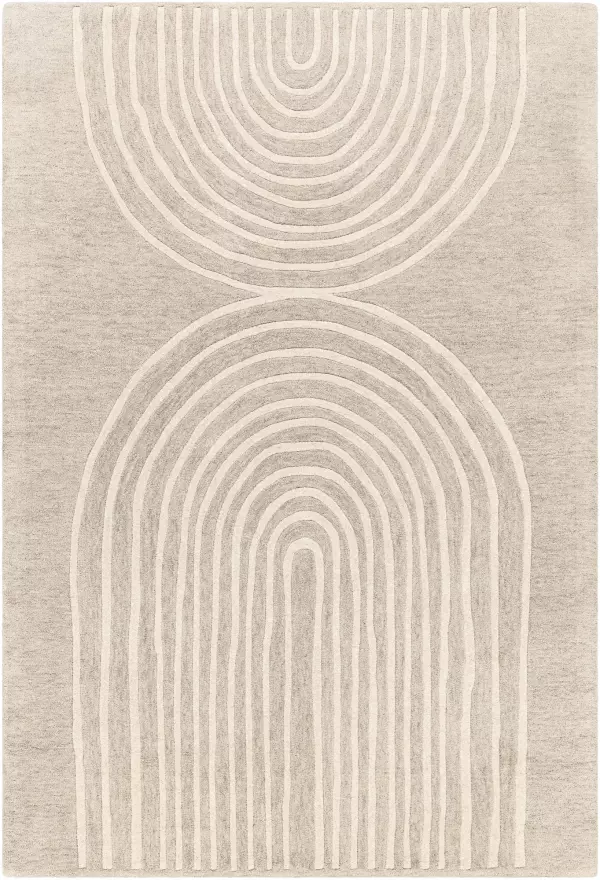 Isabel IBL-2308 Gray & Gray Hand Made Rug