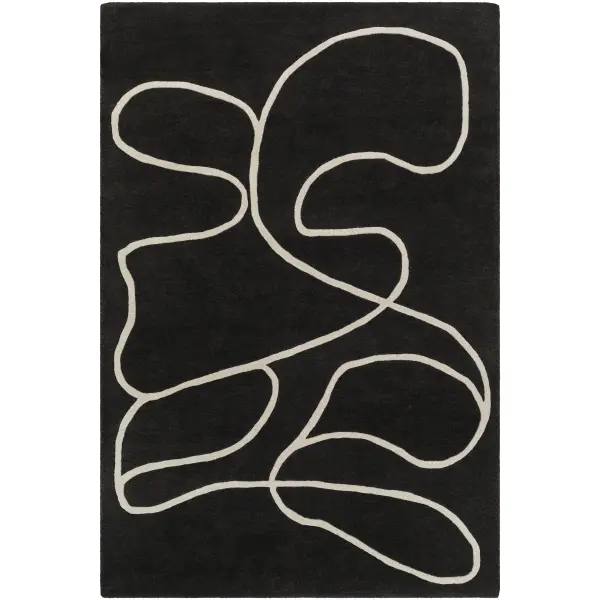 Jason Wu JSW-1008 Charcoal Rug